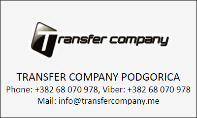 TRANSFER  COMPANY PODGORICA